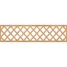 Ekena Millwork Manchester Fretwork 0.25 in. D x 47 in. W x 12 in. L Maple Wood Panel Moulding