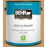 BEHR PREMIUM PLUS 1 gal. #S290-5 Amber Autumn Satin Enamel Low Odor Interior Paint & Primer