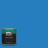 BEHR PREMIUM PLUS 1 qt. #P510-6 Brilliant Blue Semi-Gloss Enamel Exterior Paint & Primer