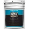 BEHR PREMIUM PLUS 5 gal. #PPL-65 Silver Charm Satin Enamel Exterior Paint & Primer