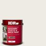 BEHR 1 gal. #BWC-20 Melting Icicles Flat Masonry, Stucco and Brick Interior/Exterior Paint