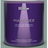 BEHR MARQUEE 1 qt. #480F-4 Mermaid Net Eggshell Enamel Interior Paint & Primer