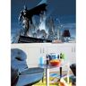 RoomMates Batman Chair Rail Prepasted Mural 6 ft. x 10.5 ft. Ultra-strippable Wall Applique