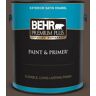 BEHR PREMIUM PLUS 1 gal. #MQ2-39 Rare Wood Satin Enamel Exterior Paint & Primer