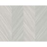 Seabrook Designs 60.75 sq. ft. Sere Chevron Wood Embossed Vinyl Unpasted Wallpaper Roll