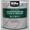 BEHR PREMIUM 1 qt. #SC-365 Cape Cod Gray Solid Color Waterproofing Exterior Wood Stain and Sealer