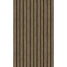 Walls Republic Dark Oak Geometric Stripes Faux Wood Shelf Liner Non-Woven Wallpaper Double Roll (57 sq. ft.)