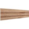 Ornamental Mouldings 5 in. x 0.438 in. x 96 in. Ambrosia Maple Wood Rectangle Bead Panel Moulding