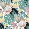 RoomMates Retro Tropical Leaves Peel and Stick Wallpaper (Covers 28.18 sq. ft.)