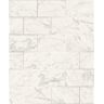 Crown Mirren Off-White Marble Subway Tile Paper Peelable Roll (Covers 56.4 sq. ft.)