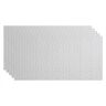 Fasade Traditional #1 2 ft. x 4 ft. Glue Up Vinyl Ceiling Tile in Matte White (40 sq. ft.)