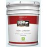 BEHR PREMIUM PLUS 5 gal. #M480-1 Helium Flat Low Odor Interior Paint & Primer