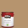 BEHR PREMIUM PLUS 1 gal. #MQ2-15 Baguette Flat Low Odor Interior Paint & Primer