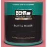 BEHR PREMIUM PLUS 1 qt. #P160-4 Juicy Details Semi-Gloss Enamel Exterior Paint & Primer