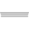 Ekena Millwork 1 in. x 147 in. x 5-1/2 in. Polyurethane Panel Crosshead Moulding