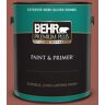 BEHR PREMIUM PLUS 1 gal. #S160-6 Red Potato Semi-Gloss Enamel Exterior Paint & Primer