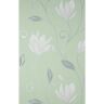 Fine Decor Synergy Light Green Floral Metallic Non-pasted Vinyl Wallpaper