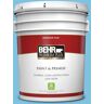 BEHR PREMIUM PLUS 5 gal. #540B-4 Horizon Haze Flat Low Odor Interior Paint & Primer