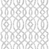 A-Street Prints Ethereal Silver Trellis Strippable Wallpaper (Covers 56.4 sq. ft.)