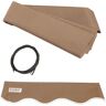 ALEKO Retractable Awning Fabric Replacement 13 ft. x 10 ft. Sand