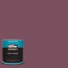 BEHR PREMIUM PLUS 1 qt. #100D-7 Maroon Satin Enamel Exterior Paint & Primer