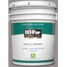 BEHR PREMIUM PLUS 5 gal. #BNC-10 Gourmet Mushroom Semi-Gloss Enamel Low Odor Interior Paint & Primer