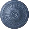 Ekena Millwork 15 in. x 1-3/4 in. Alexa Urethane Ceiling Medallion (Fits Canopies upto 3 in.), Hand-Painted Americana Crackle