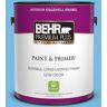 BEHR PREMIUM PLUS 1 gal. #550B-4 Costa Rica Blue Eggshell Enamel Low Odor Interior Paint & Primer