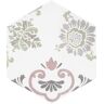 Merola Tile Fantasy Hex Pink 8-5/8 in. x 9-7/8 in. Porcelain Floor and Wall Tile (11.5 sq. ft./Case)