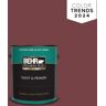 BEHR PREMIUM PLUS 1 gal. #MQ1-15 Rumors Semi-Gloss Enamel Exterior Paint & Primer