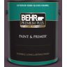 BEHR PREMIUM PLUS 1 gal. #680F-7 Baritone Semi-Gloss Enamel Exterior Paint & Primer