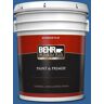 BEHR PREMIUM PLUS 5 gal. #S-G-580 Running Water Flat Exterior Paint & Primer