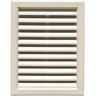 Novik 12 in. x 18 in. Rectangular Gable Vent in Khaki (Overall 14 in. x 20 in. x 1.5 in.)