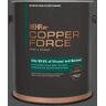 COPPER FORCE 1 gal. #HDC-AC-09L Industrial Slate Semi-Gloss Enamel Interior Virucidal & Antibacterial Paint & Primer