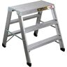 MetalTech BuildMan Grade 3-ft. Work Stand Sawhorse, Small Step Ladder for Home Improvement or Construction Scaffolding Work Bench