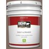 BEHR PREMIUM PLUS 5 gal. #N180-6 Derby Flat Low Odor Interior Paint & Primer