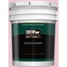 BEHR PREMIUM PLUS 5 gal. #M140-2 Funny Face Semi-Gloss Enamel Exterior Paint & Primer