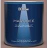 BEHR MARQUEE 1 qt. #180F-5 Cougar Satin Enamel Interior Paint & Primer