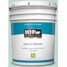 BEHR PREMIUM PLUS 5 gal. #M440-2 Serene Breeze Satin Enamel Low Odor Interior Paint & Primer