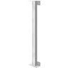 Mr. Goodbar 56 in. White Joining Post for Security Bars