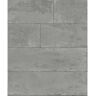 Advantage 57.8 sq. ft. Lanier Grey Stone Plank Strippable Wallpaper Covers