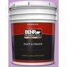 BEHR PREMIUM PLUS 5 gal. #P100-4 Lovers Knot Flat Exterior Paint & Primer