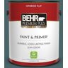 BEHR PREMIUM PLUS 1 gal. #MQ6-02 Walk Me Home Flat Low Odor Interior Paint & Primer