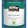 BEHR PREMIUM PLUS 1 gal. #T18-14 Soul Search Semi-Gloss Enamel Low Odor Interior Paint & Primer