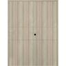 Belldinni Viola 2H 36 in. x 80 in. Right Hand Active Shambor Flush Solid Manufactured Wood Standard Double Prehung Interior Door