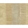 Seabrook Designs Palladium Metallic Gold and Ivory Striped Paper Strippable Roll (Covers 60.75 sq. ft.)