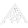 Ekena Millwork Pitch Riley 1 in. x 60 in. x 32.5 in. (12/12) Architectural Grade PVC Gable Pediment Moulding