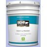 BEHR PREMIUM PLUS 5 gal. #P540-3 Canterbury Bells Satin Enamel Low Odor Interior Paint & Primer