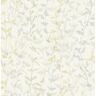 Scott Thea Light Grey Floral Trail Light Grey Paper Strippable Roll (Covers 56.4 sq. ft.)