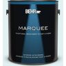 BEHR MARQUEE 1 gal. #M480-1 Helium Satin Enamel Exterior Paint & Primer